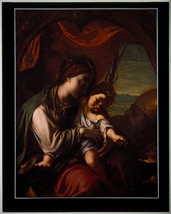 The Madonna & Child with St Anthony Abbott