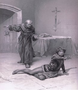Live here in heaven, and may look at her (illustration from Romeo and Juliet)