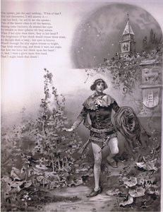 She speaks-yet she says nothing (illustration from Romeo and Juliet)