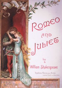 Title page (illustration from Romeo and Juliet)