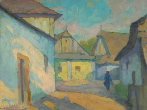 Eastern Slovak Village