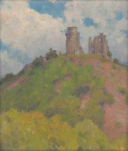 Ruins of Slanec Castle by Ludovit Cordak