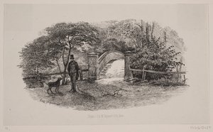 Part of Frederiksberg Garden by Ludvig Messmann