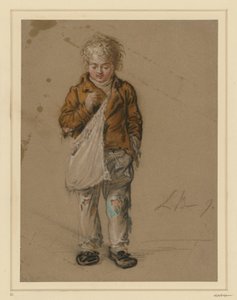 Beggar Boy with Bag