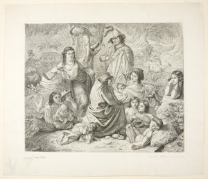 Gypsy Life by Ludwig Emil Grimm