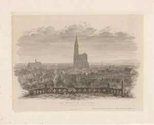 View of the Cathedral of Strasbourg