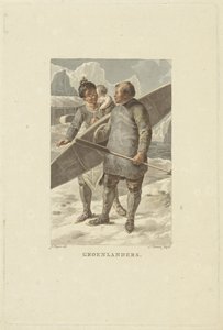 Inhabitants of Greenland by Ludwig Gottlieb Portman
