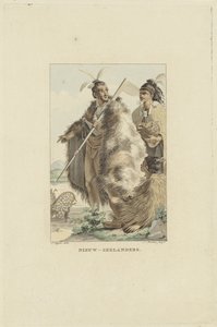 Inhabitants of New Zealand by Ludwig Gottlieb Portman
