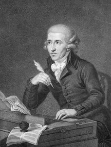 Joseph Haydn (1732-1809) engraved by Schiavonnetti