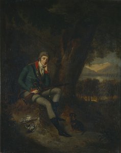 Portrait of Count Nikita Petrovich Panin, 1770-1837, in Hunting Dress by Ludwig Guttenbrunn