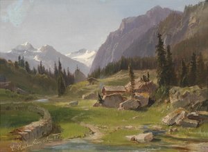 Idyllic Mountain Landscape