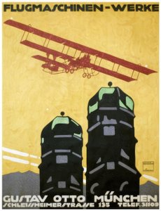 Flying Machines – Works, Gustav Otto Munich