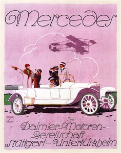 Mercedes by Ludwig Hohlwein