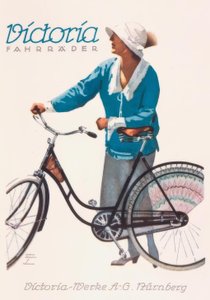 Victoria Bicycles by Ludwig Hohlwein