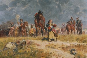 Prayer Before the Battle by Ludwig Koch