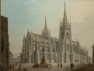 The Cathedral of Saint Vitus in Prague