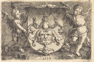 Shield with Mascaron