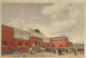 The Kronstadt Sea Fortress The Saint Petersburg Gates, 1850