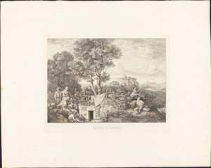 Castel Gandalfo by Ludwig Richter
