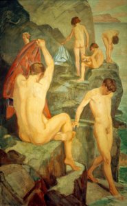 Bathers at the Black Rock