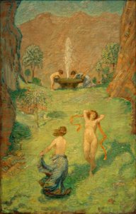 Spring Dance by Ludwig von Hofmann