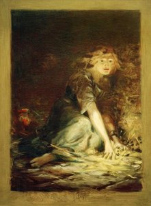 Gretchen in the Dungeon by Ludwig von Hofmann