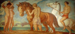 Rider by the Sea