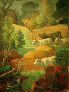 Cattle at the Watering Place