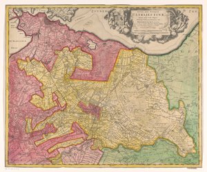 Map of the Province of Utrecht by Luggert van Anse