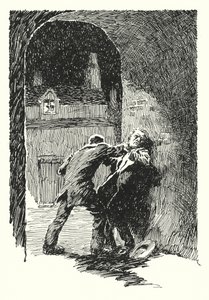 Illustration for The Picture of Dorian Gray by Oscar Wilde by Lui Trugo