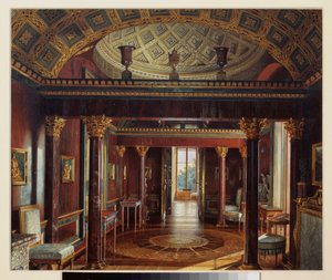 The Agate Hall (or Jasper Cabinet) in the Grand Palace of Tsarskoye Selo