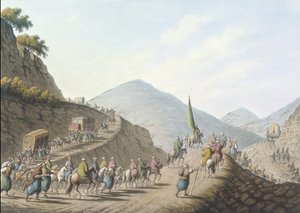 The Balkan Mountain, plate 2, pub. by William Watts