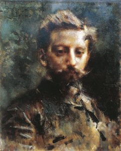 Portrait of Primo Levi by Luigi Conconi