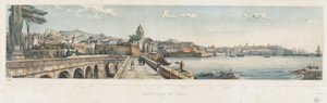 Panoramic View of the City of Genoa by Luigi Garibbo
