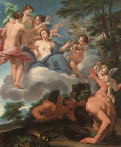Allegory of Love Conquering Lust by Luigi Garzi