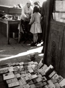 Sale of Books on the Street by Luigi Leoni