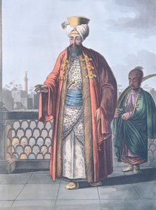 A Bey Eminence in Cairo by Luigi Mayer