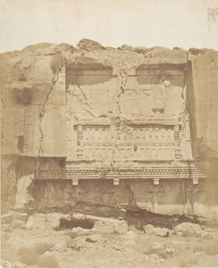 Tomb on the Rock at Persepolis, 1858