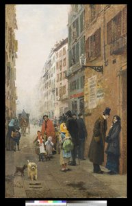 A Street in Milan