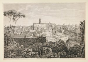 Il Monte Capitolino by Luigi Rossini