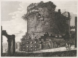 Tomb of Caecilia Metella in Rome