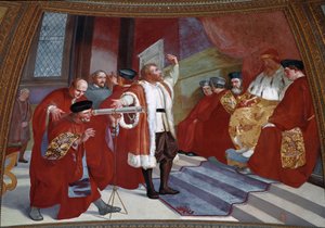 Galileo Galilei Presenting the Telescope to the Venice Senate