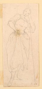 Standing Woman by Luigi Vanvitelli
