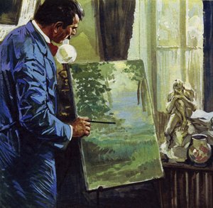 Inspired by the Impressionists, Gauguin Became an Amateur Painter by Luis Arcas Brauner