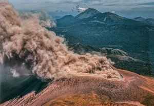 Momotombo volcano in Nicaragua