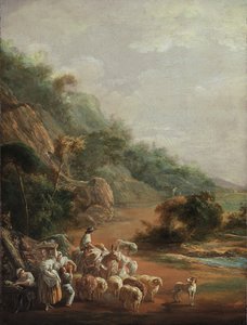 Scene with Villagers