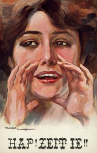 Woman Calling Out by Luis Usabal