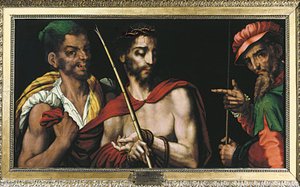 Christ before Pontius Pilate by Luis de Morales (1515-1586)