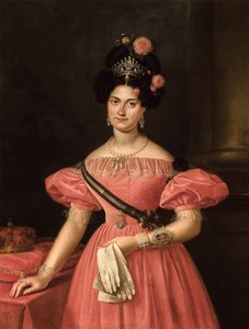 Portrait of Maria Christina of the Two Sicilies (1806-1878)