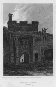 Carlisle Castle, Cumberland by Luke (after) Clennell